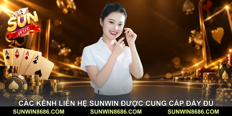 Các kênh liên hệ Sunwin được cung cấp đầy đủ