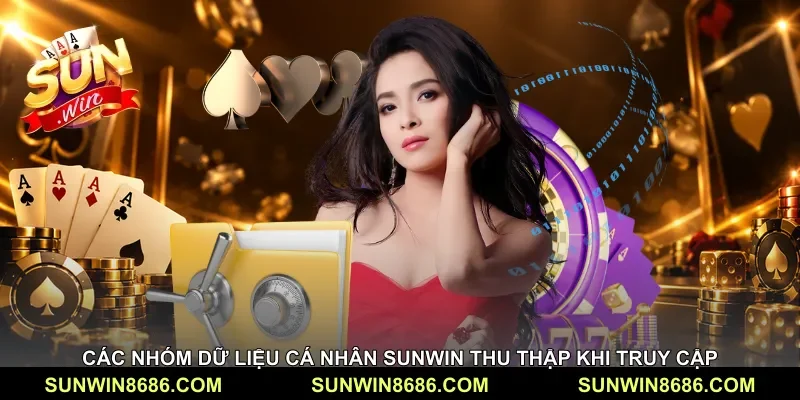 Các nhóm dữ liệu cá nhân Sunwin thu thập khi truy cập